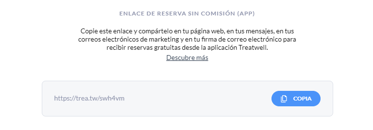 Cómo adquirir el link de reservas libres de comisiones