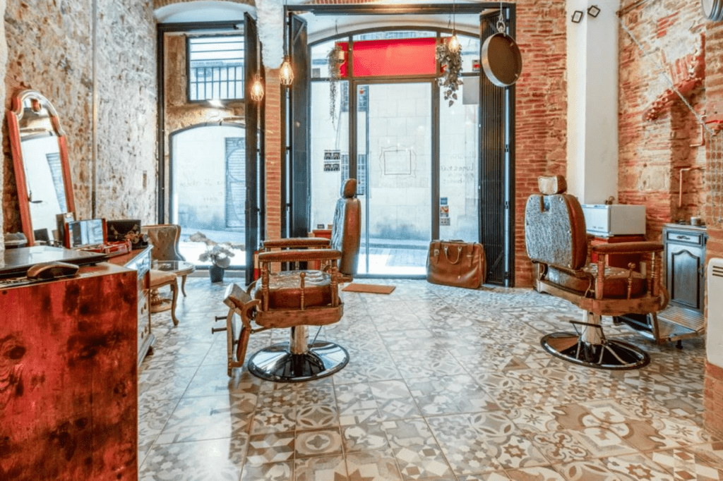 muebles barbería